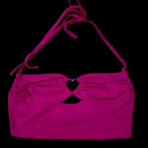 pink tank top/crop top